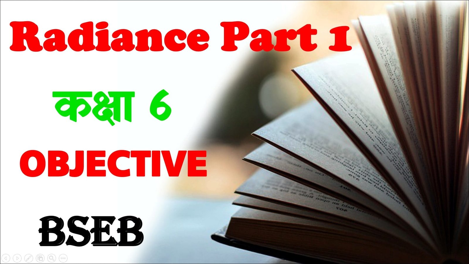 Class 6 English Objective Question